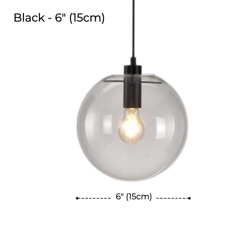 Élégante suspension Globe