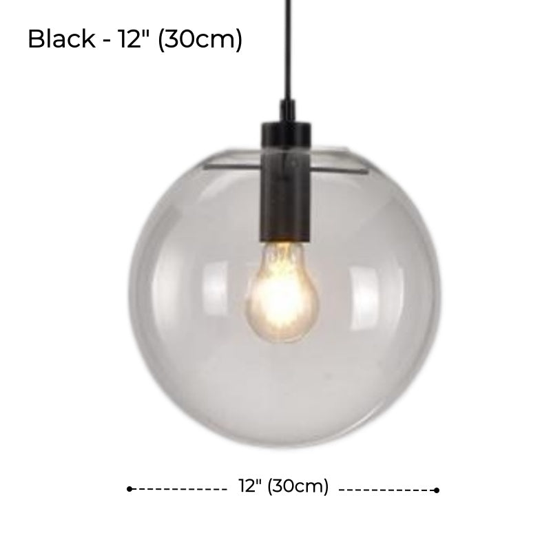 Élégante suspension Globe
