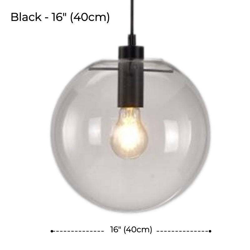 Élégante suspension Globe