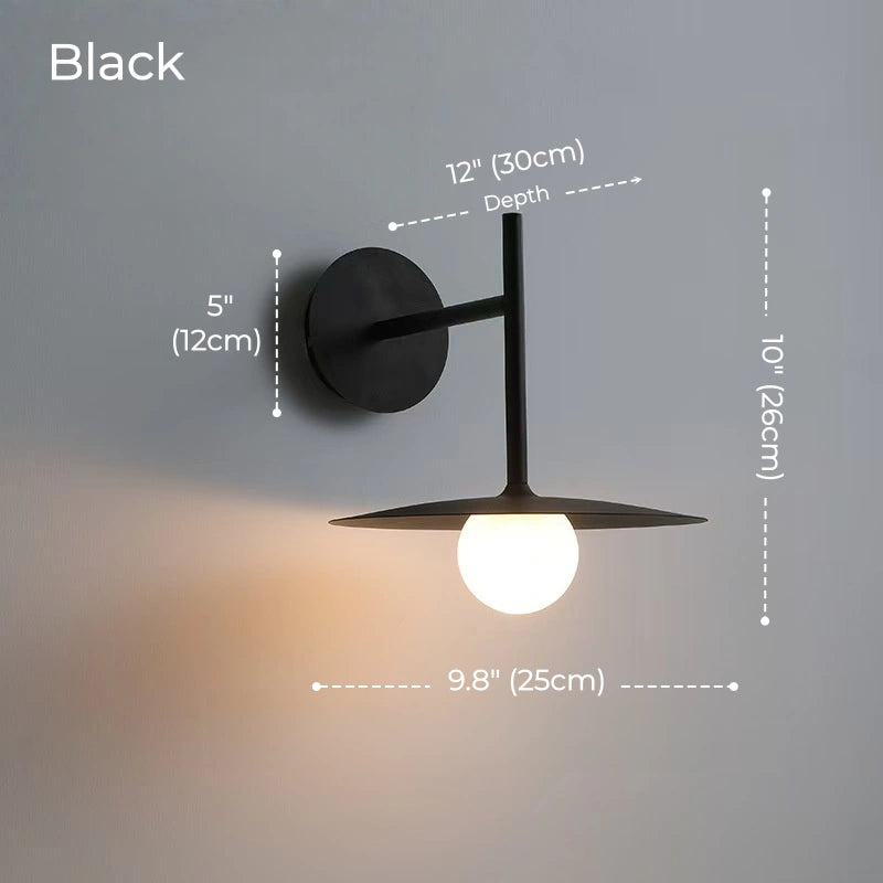 Nolan Minimalist Metal Wall Sconce