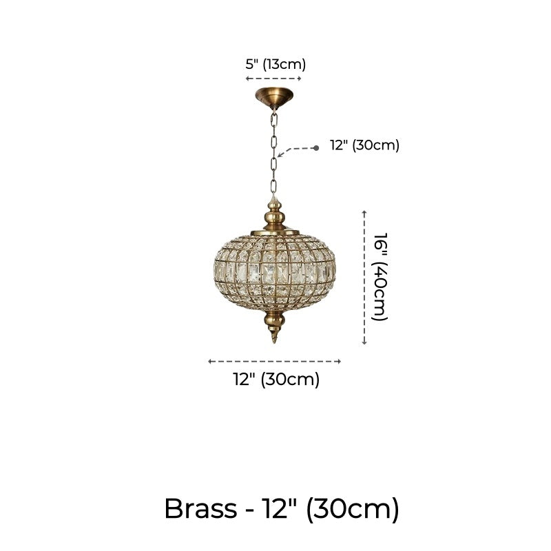 Genevieve Crystal Pendant Light