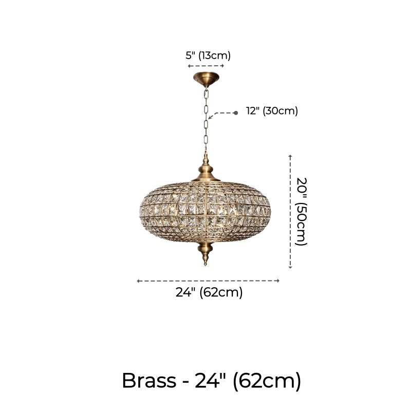 Genevieve Crystal Pendant Light