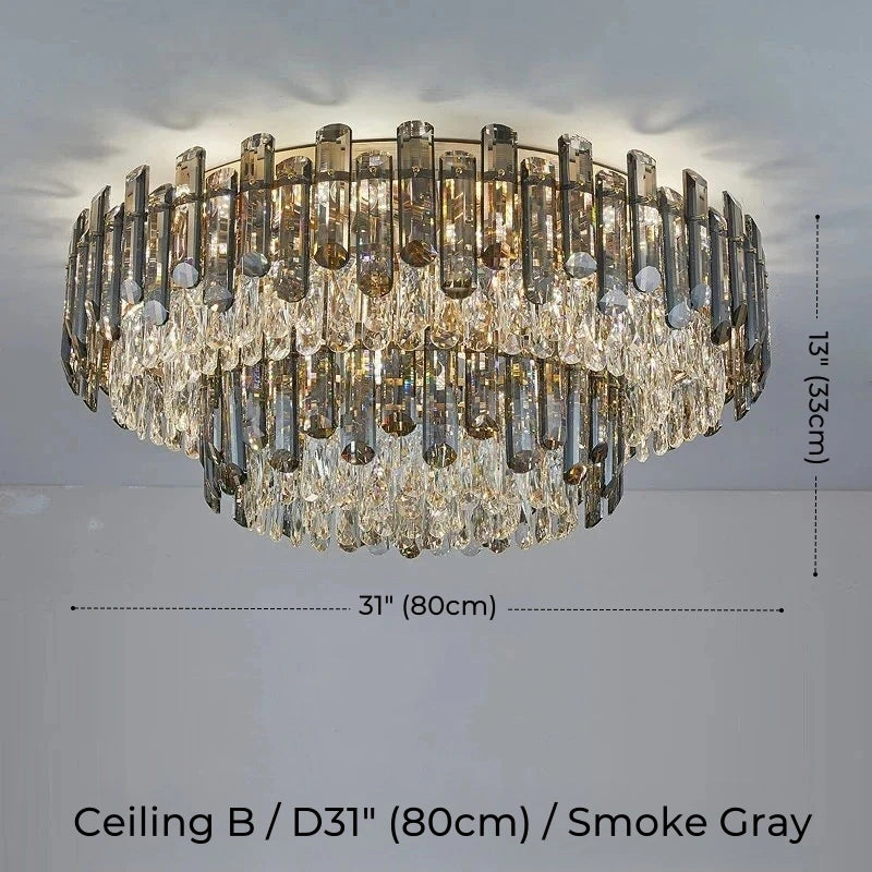Lucent Modern Crystal Chandelier