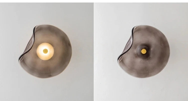 Liora Irregular Glass Wall Sconce