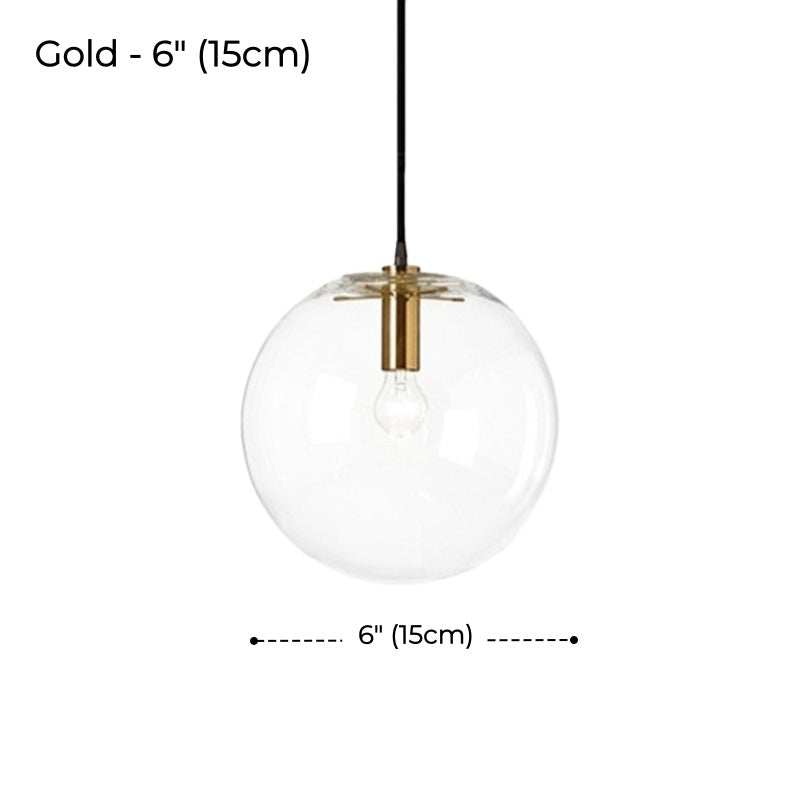 Élégante suspension Globe