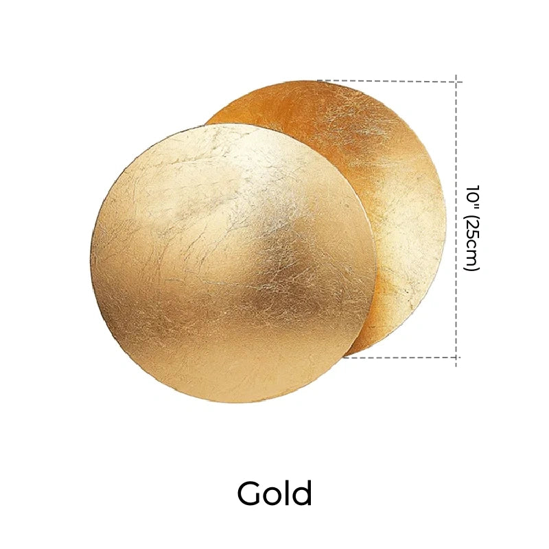 Moon Phase Metal Wall Lamp