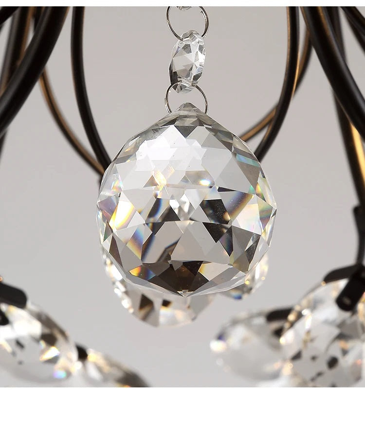 Luxury Florence Gold Crystal Chandelier