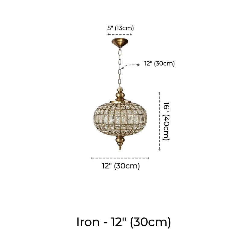Genevieve Crystal Pendant Light