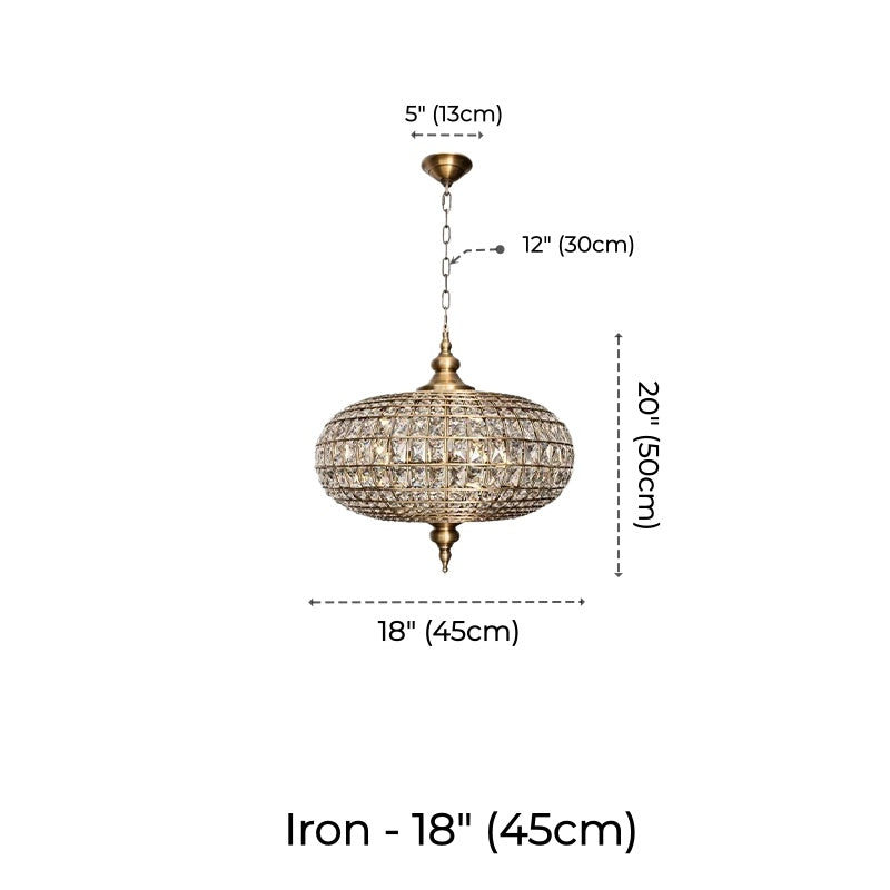 Genevieve Crystal Pendant Light