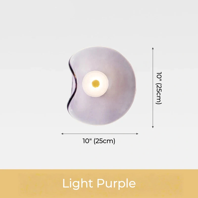 Liora Irregular Glass Wall Sconce