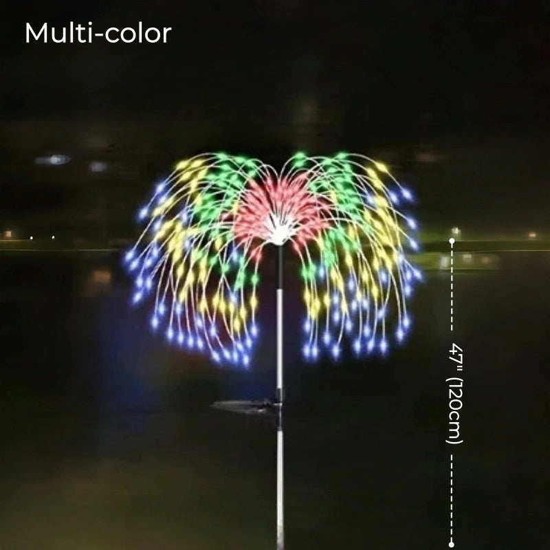 Willow-Inspired Solar Lawn LED Lights