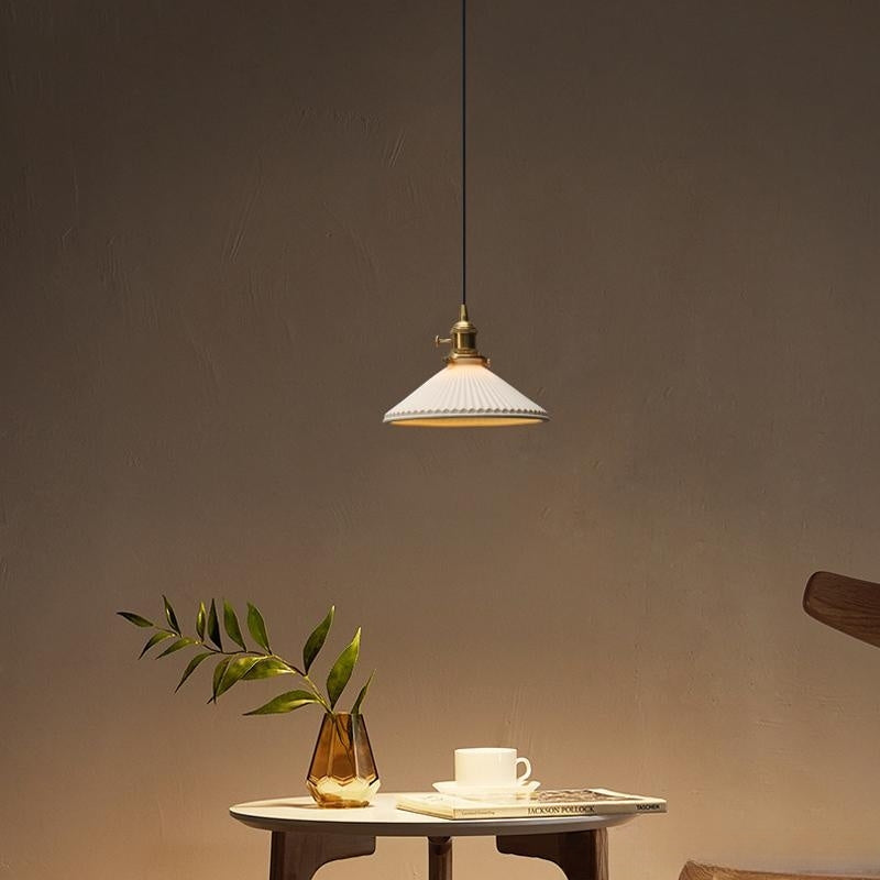 Ceramic Hand-Made Light Fixture