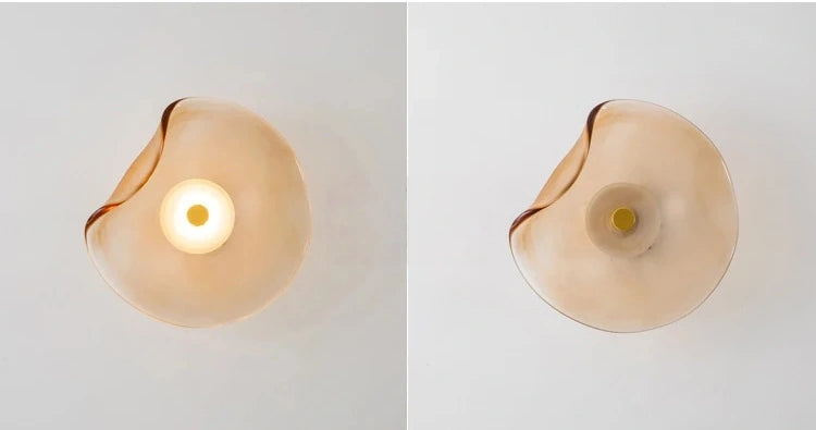 Liora Irregular Glass Wall Sconce