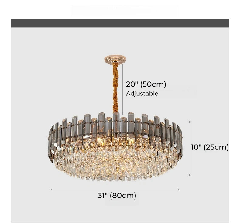 Lucent Modern Crystal Chandelier
