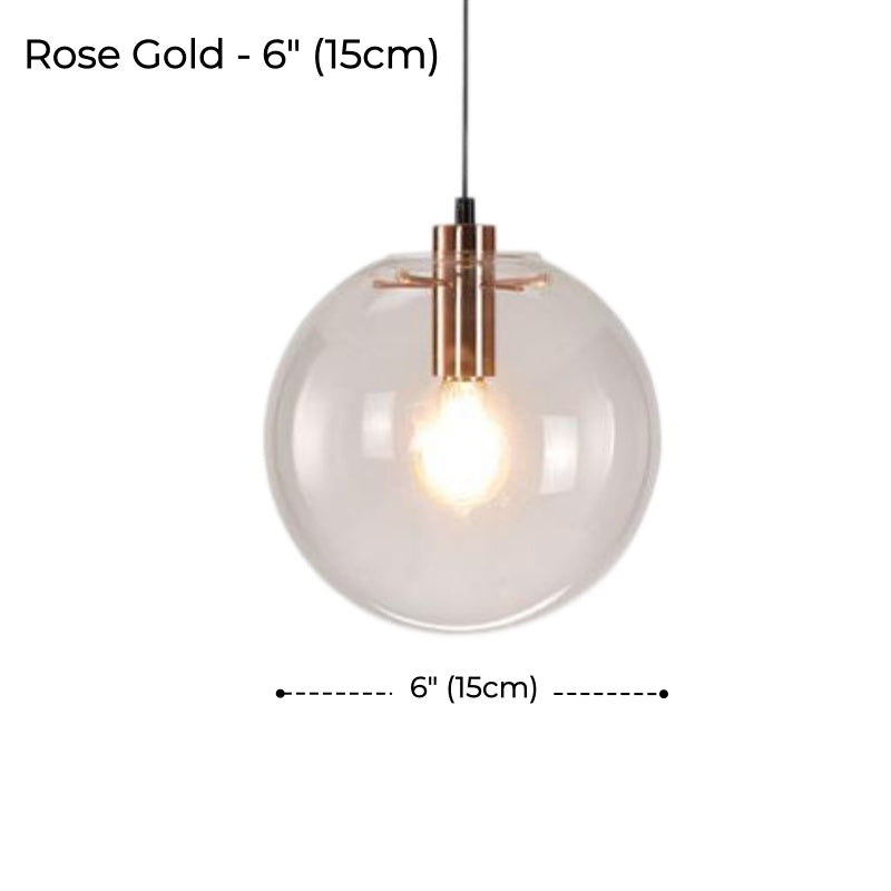 Élégante suspension Globe
