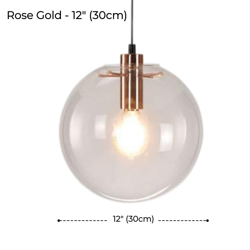 Élégante suspension Globe