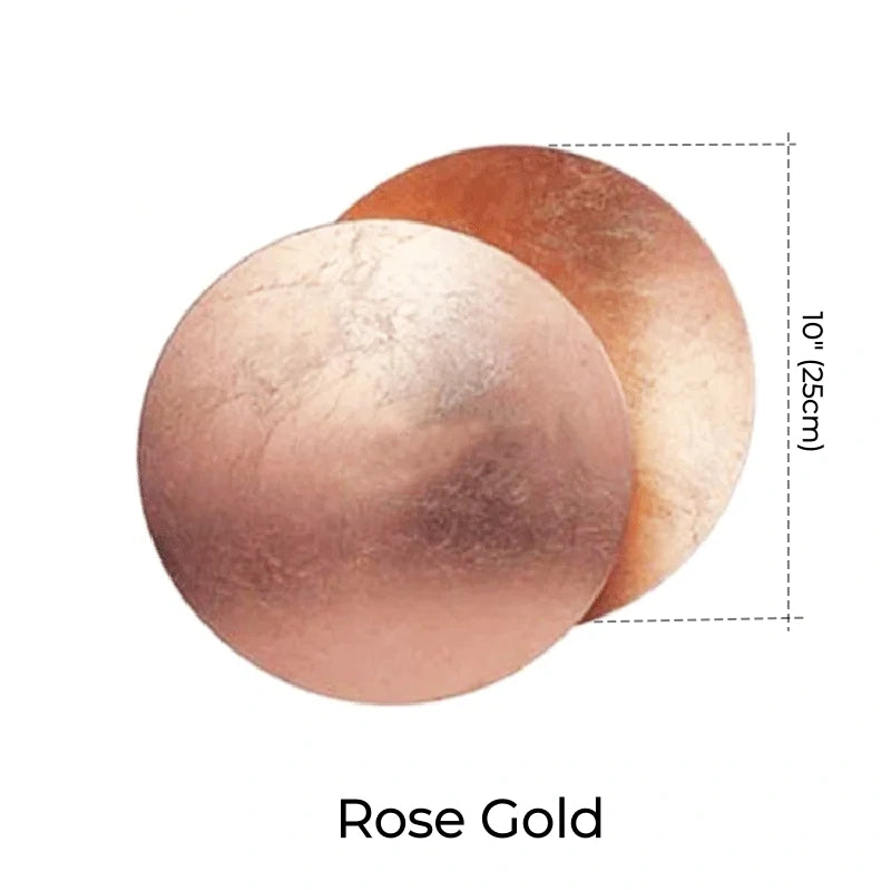 Moon Phase Metal Wall Lamp
