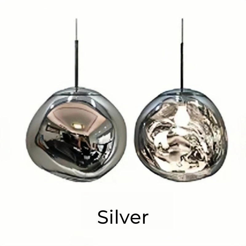 Tambora Lava Pendant Light, Bulb Version