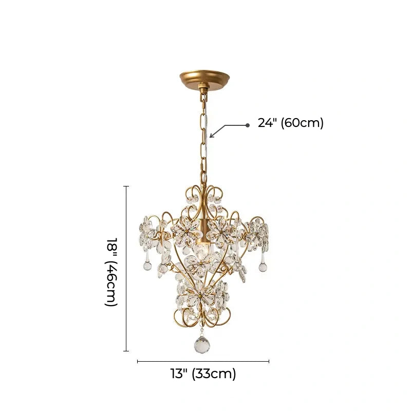 Camellia Crystal Chandelier