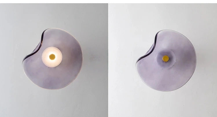 Liora Irregular Glass Wall Sconce