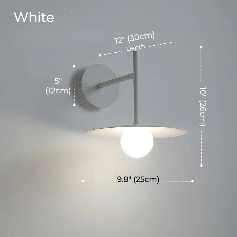 Nolan Minimalist Metal Wall Sconce