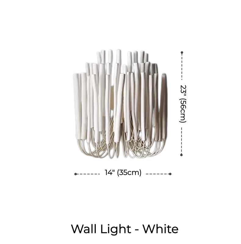 Agave Abstract Wood Chandelier