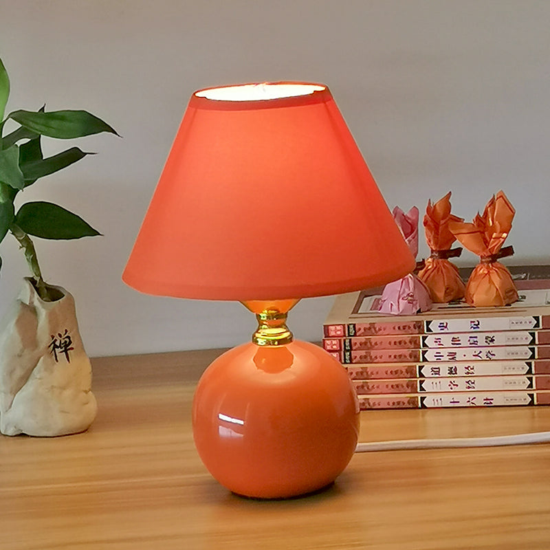Cute Ceramic Ball Table Lamp