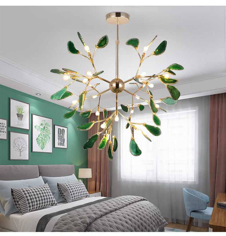 Colorful Tree Branches Chandelier