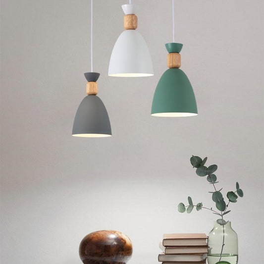 Nordic Modern Macaron Metal Pendant Light