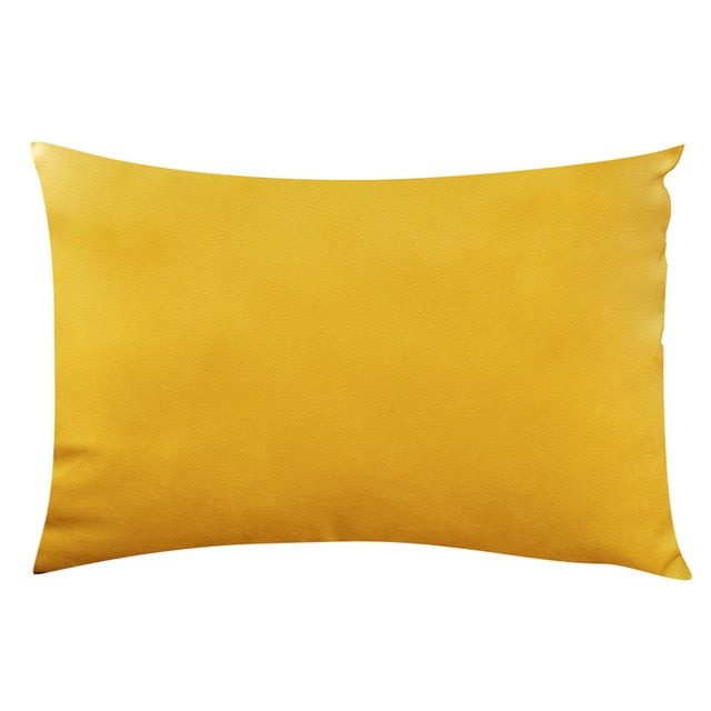 Multi-Colored Velvet Throw Pillow