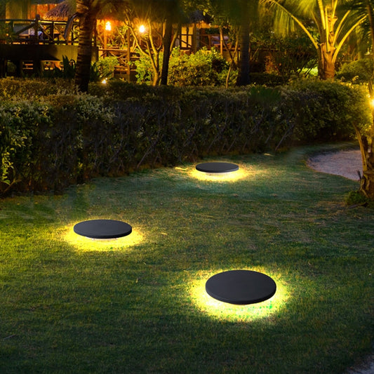Dakota Patio LED Lights, Round Square