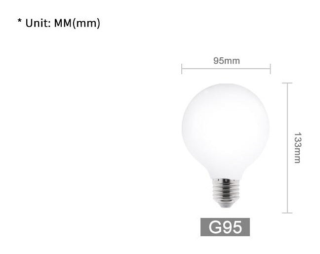 Milk White Energy Efficient LED Bulbs