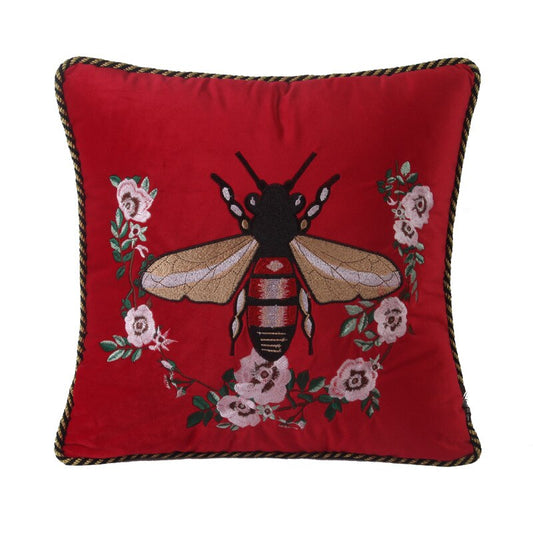 Animal Snake Velvet Throw Pillow Case, 30x50cm