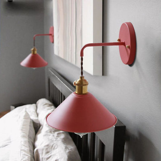 Emma Macaron Cone Wall Light