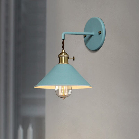 Emma Macaron Cone Wall Light
