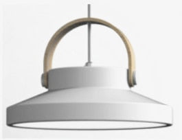 Nordic Wood Handle LED Pendant Light