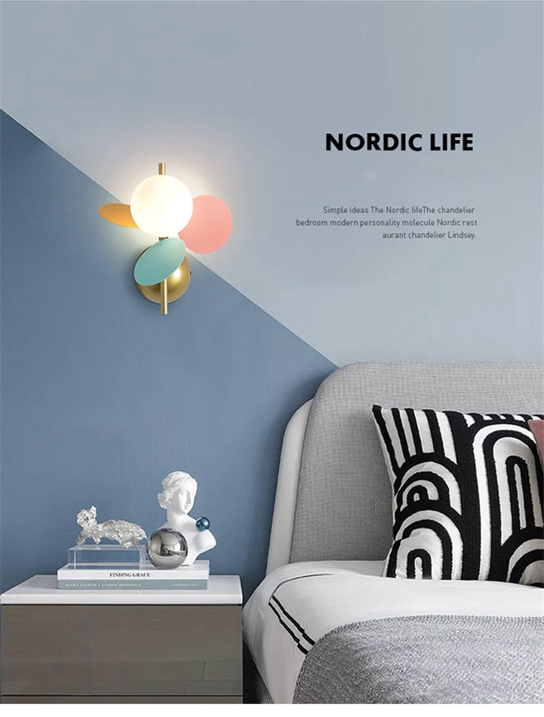 Nordic Jolie Globe Wall Lamp