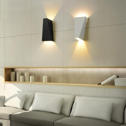 Morgan Art Rectangle Mounted LED Wall Light
