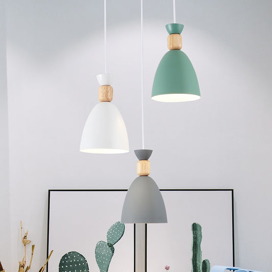 Nordic Modern Macaron Metal Pendant Light