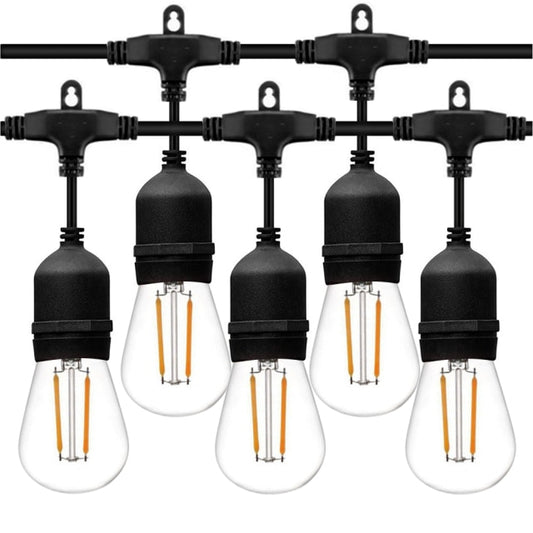 48FT LED Outdoor String Lights