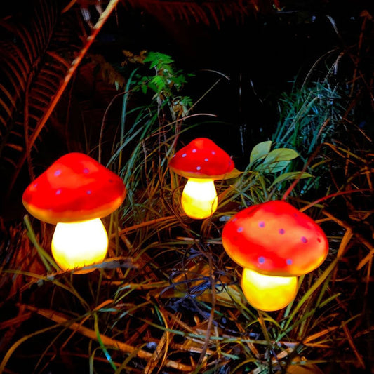Mushroom Solar Garden Light