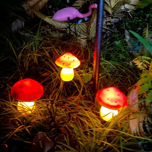 Mushroom Solar Garden Light