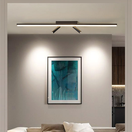 Modern LED Flush Mount Lights, 2 Spotlight