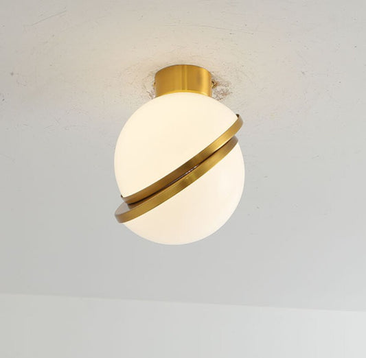 The Equator Slope Flush Mount Light