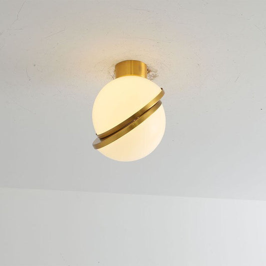 The Equator Slope Flush Mount Light