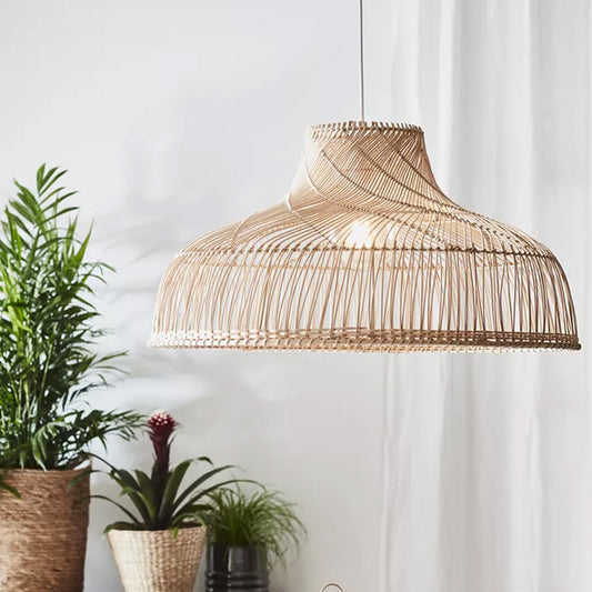 Med Handmade Rattan Light