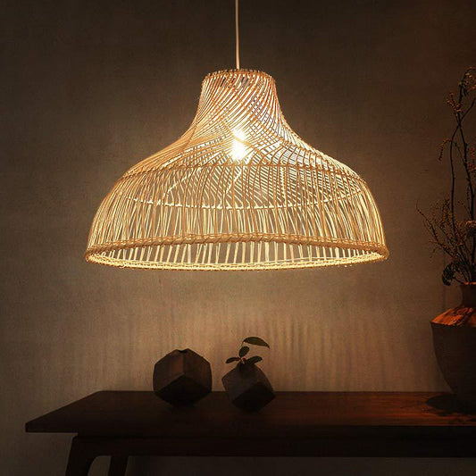 Med Handmade Rattan Light