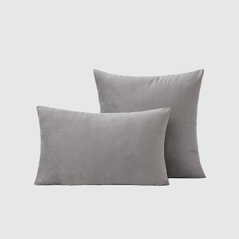 Basic Velvet Throw Pillow Case