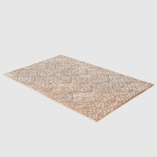 Luxury Retro Herringbone Velvet Rug