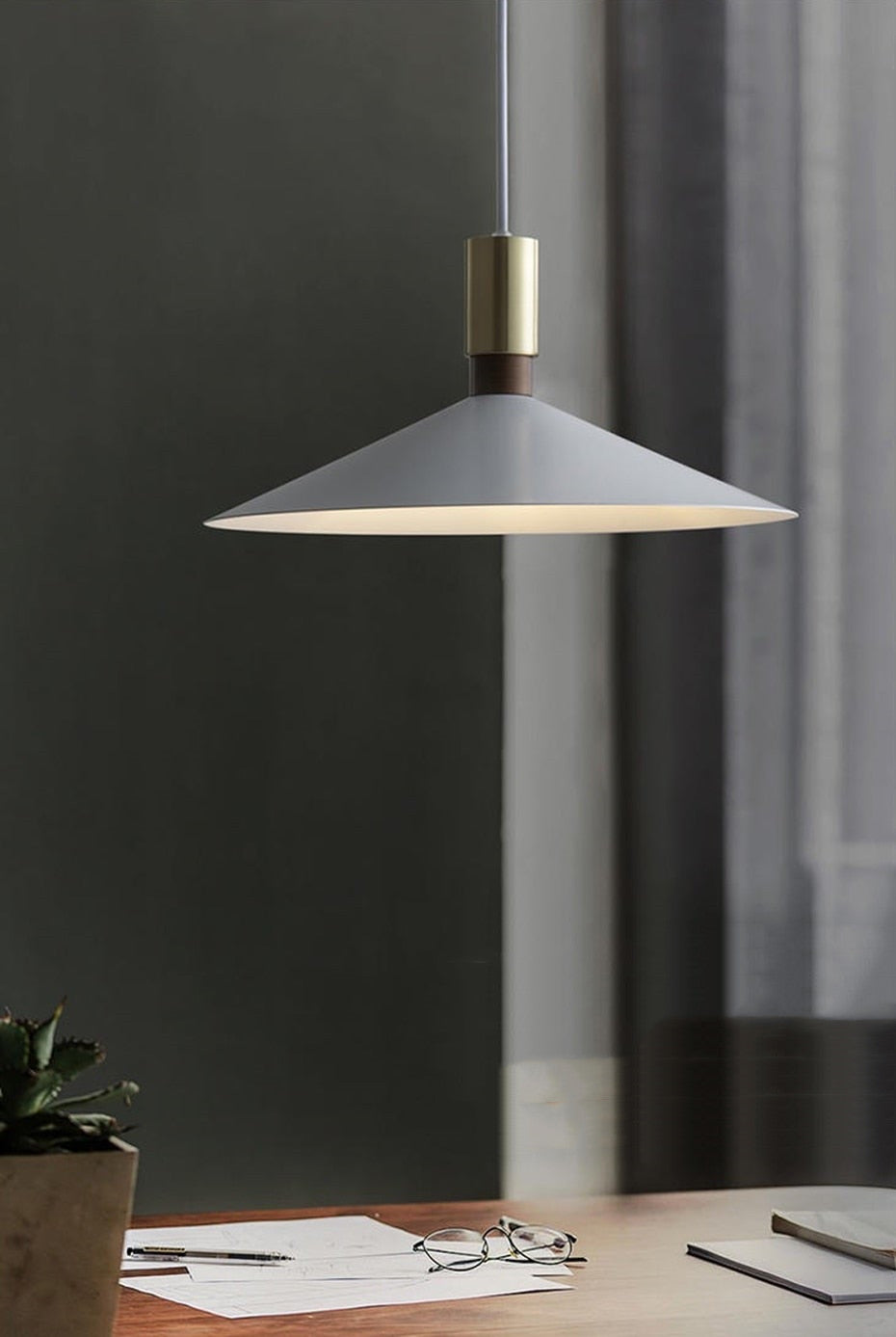 Betty Cone Dimmable Pendant Light